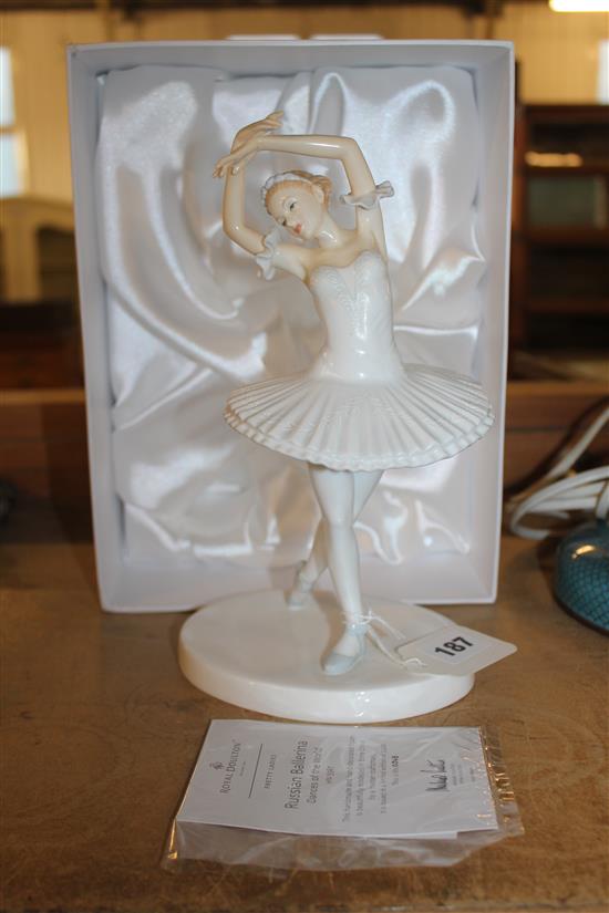 Royal Doulton figure, Russian Ballerina, in original box